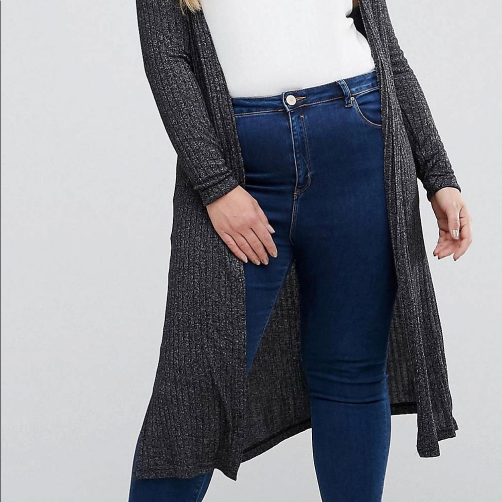 Longline cardigan
